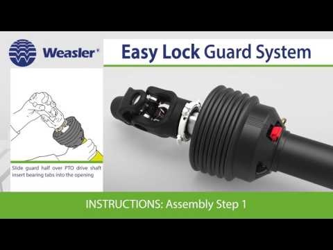 ВИДЕО: Презентация пластиковой защиты карданного вала с новым замком Easy Lock