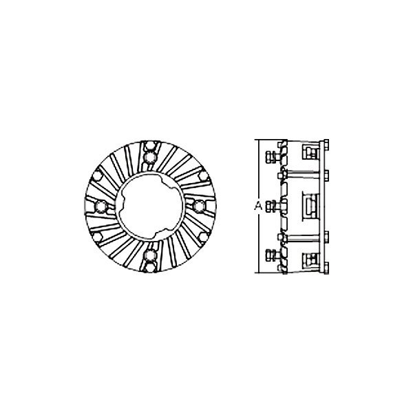 Фрикционный пакет к TorQmaster, TQ FR, 1700Nm