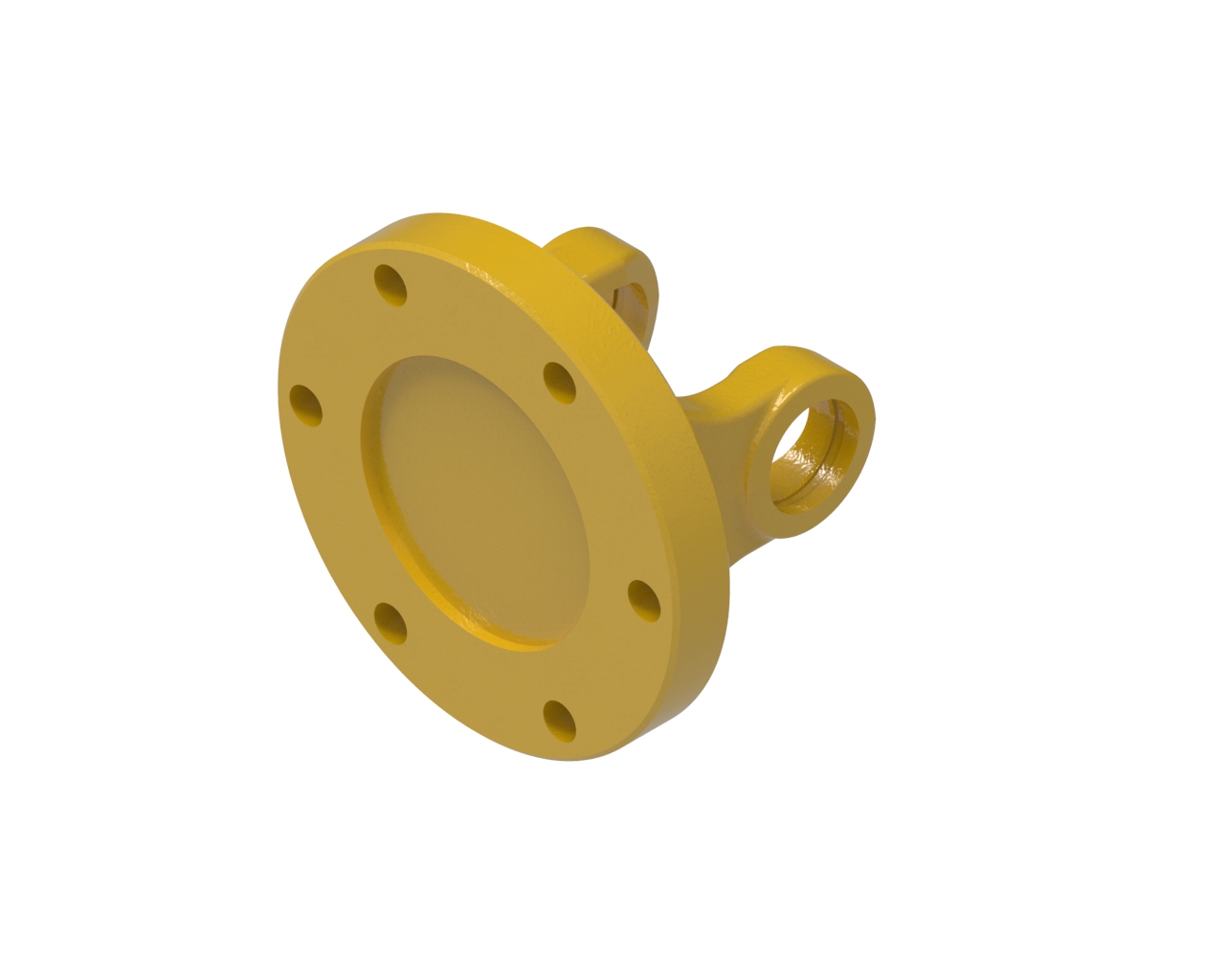 Вилка, AW10, фланец  6 отверстий