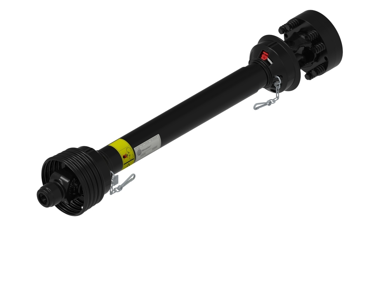 Карданный вал с фрикционной муфтой,AB4,1010MM,FR 900NM,SSL 1 3/8