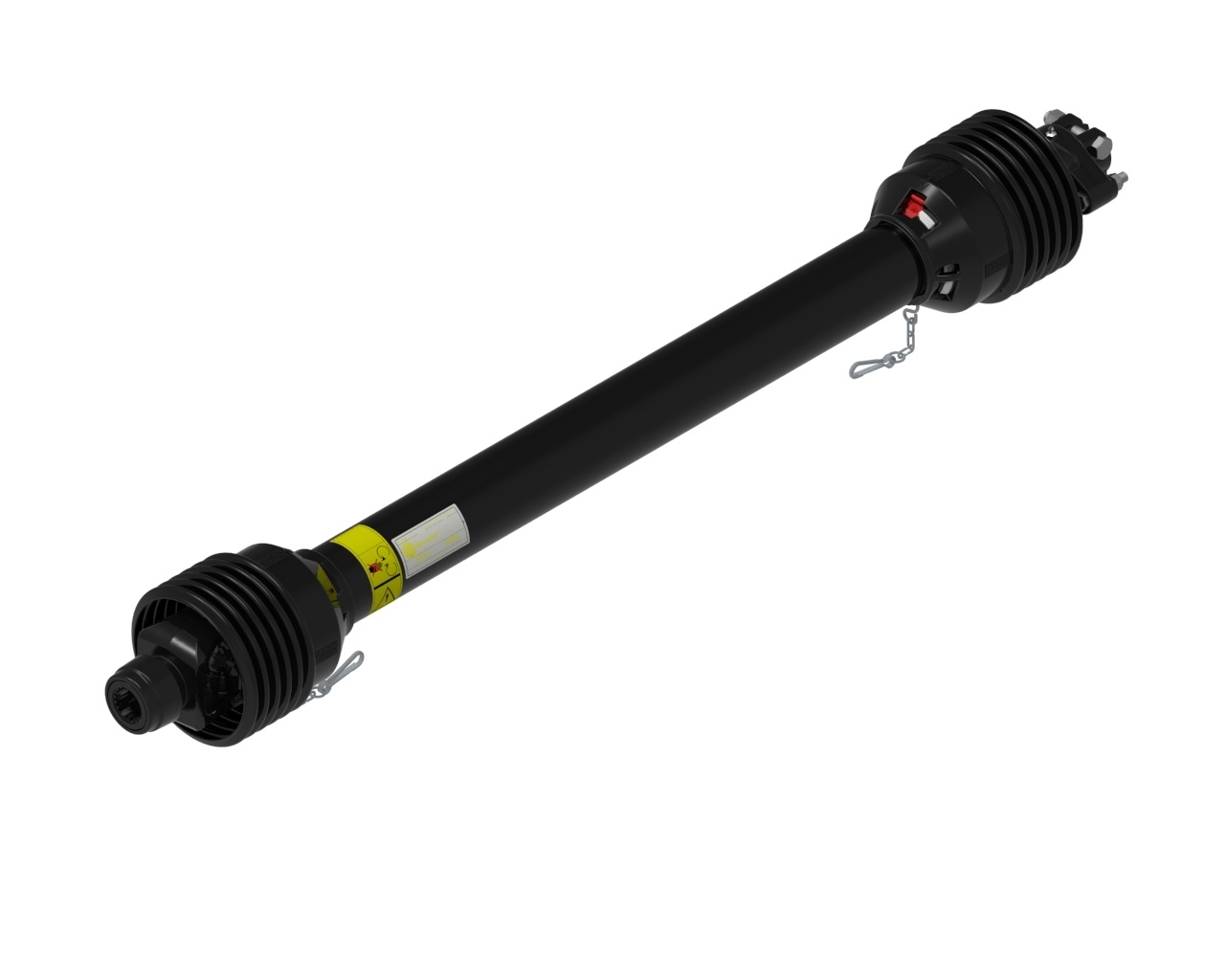 Карданный вал со срезным болтом,AB8,1510MM,SB 4180NM,SSL 1 3/8