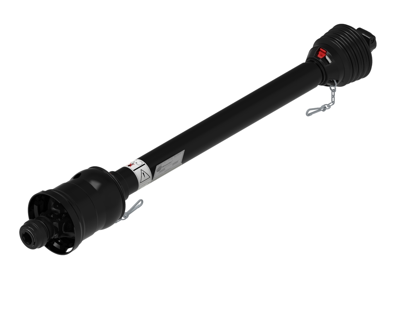 Широкоугольный карданный вал WWCV, AW35-80, 1210MM, AL 1 3/8