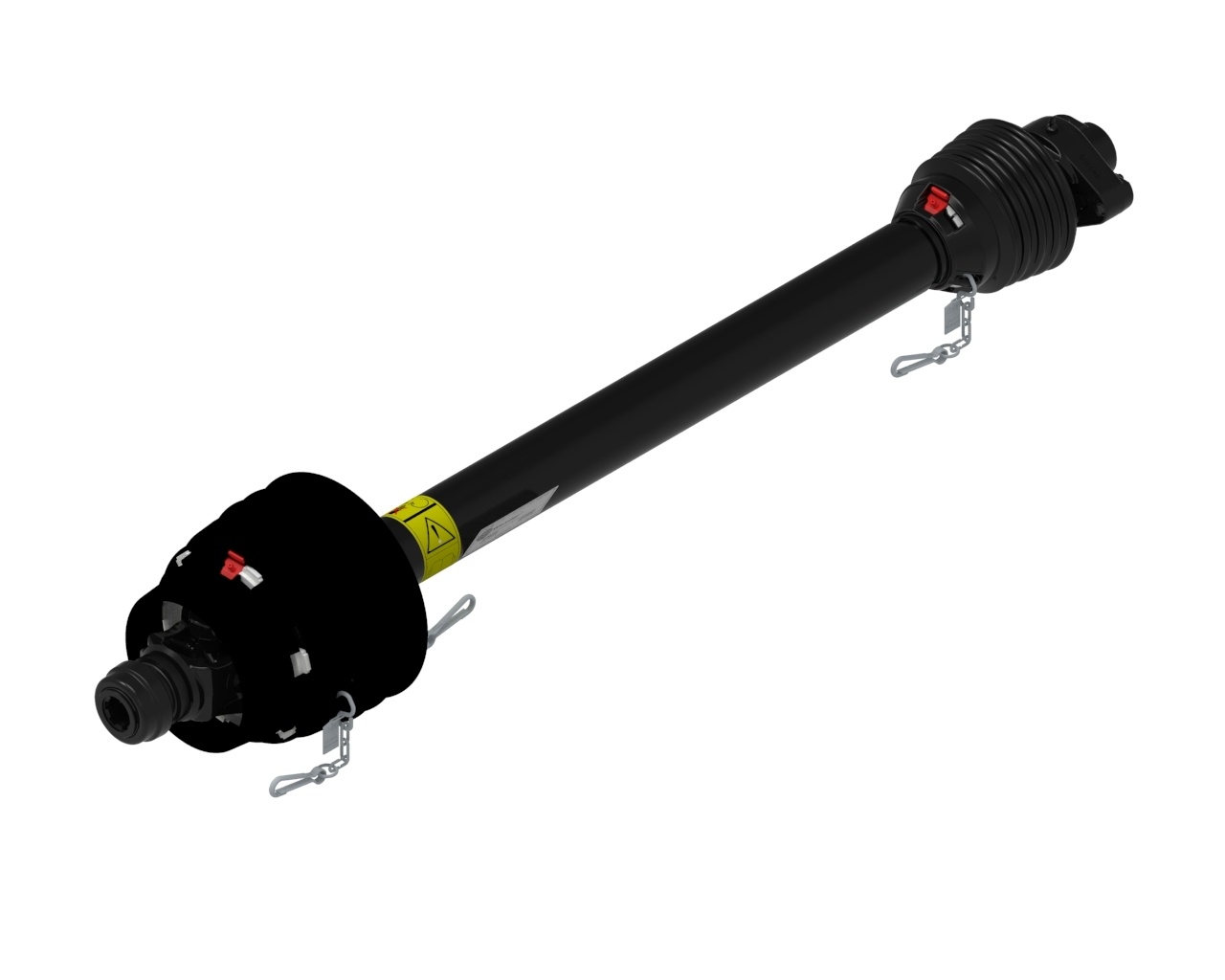 Широкоугольный карданный вал EUCV со срезным болтом, AW35-80, 1410MM, SB 2500NM, AL 1 3/8