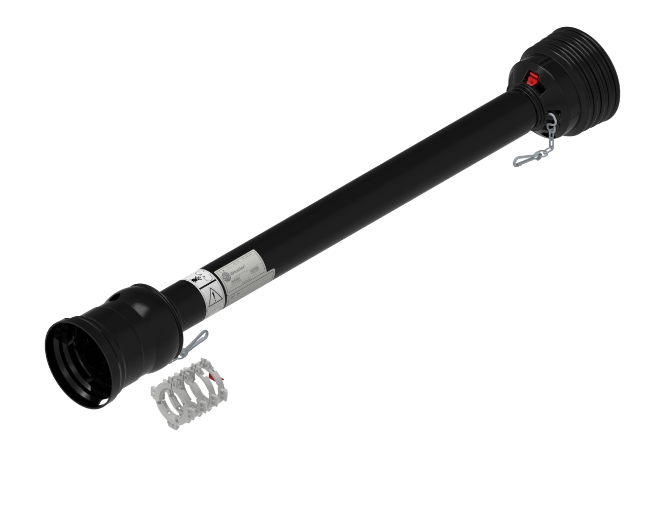 Пластиковая защита (кожух) WWCV с комплектом подшипников,CAT5,1010MM